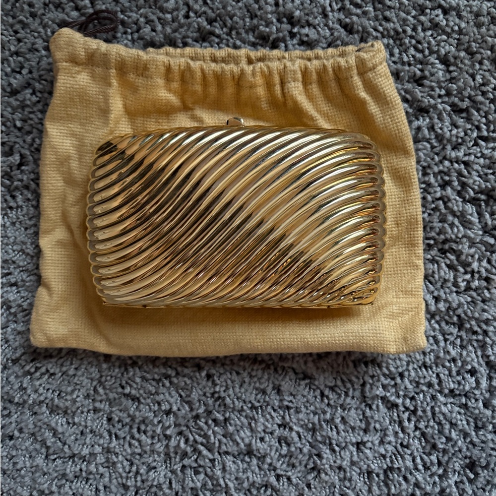 Gold Clutch Bag